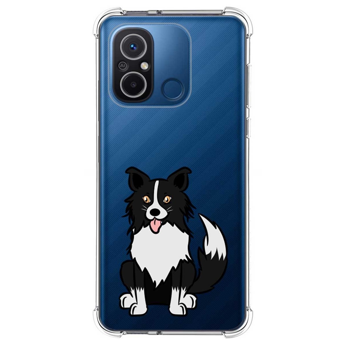 Funda Silicona Antigolpes compatible con Xiaomi Redmi 12C diseño Perros 01 Dibujos
