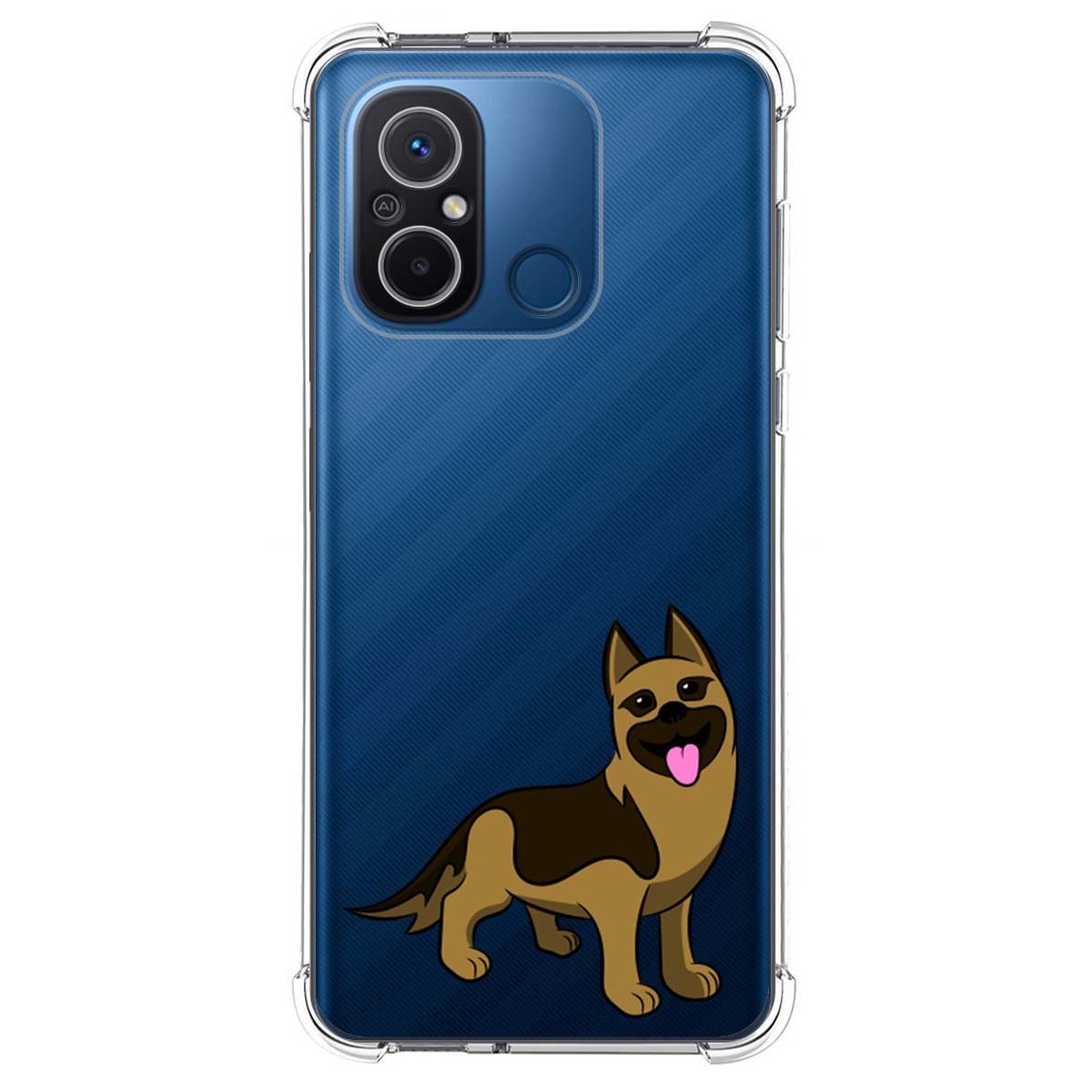Funda Silicona Antigolpes compatible con Xiaomi Redmi 12C diseño Perros 03 Dibujos