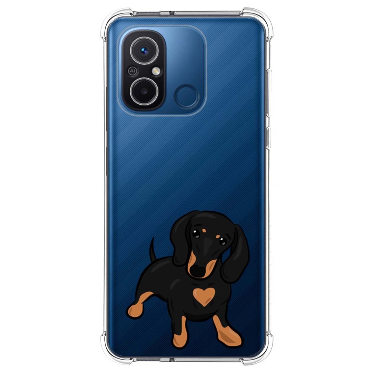 Funda Silicona Antigolpes compatible con Xiaomi Redmi 12C diseño Perros 04 Dibujos