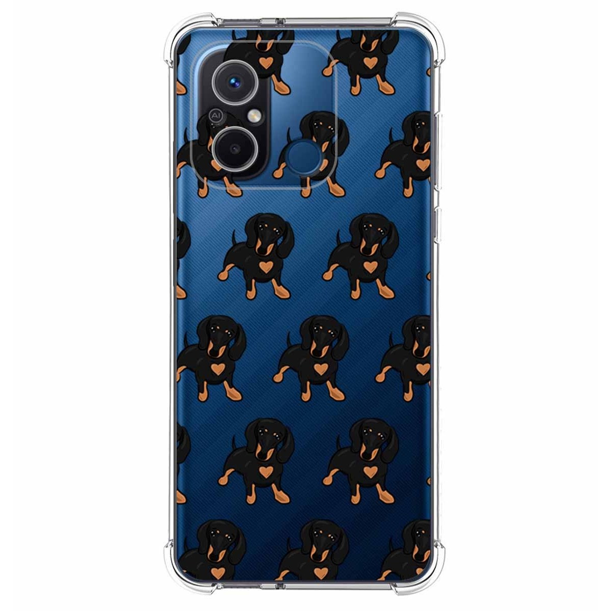 Funda Silicona Antigolpes compatible con Xiaomi Redmi 12C diseño Perros 10 Dibujos