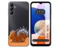 Funda Silicona Transparente para Samsung Galaxy A14 4G / 5G diseño Bufalo Dibujos
