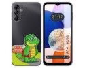 Funda Silicona Transparente para Samsung Galaxy A14 4G / 5G diseño Coco Dibujos