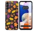 Funda Silicona Transparente para Samsung Galaxy A14 4G / 5G diseño Otoño Dibujos