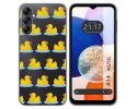 Funda Silicona Transparente para Samsung Galaxy A14 4G / 5G diseño Pato Dibujos