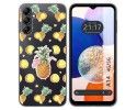 Funda Silicona Transparente para Samsung Galaxy A14 4G / 5G diseño Piña Dibujos