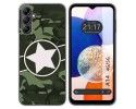 Funda Silicona para Samsung Galaxy A14 4G / 5G diseño Camuflaje 01 Dibujos