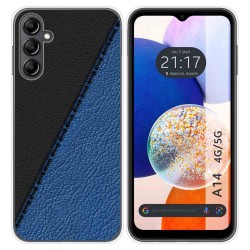 Funda Silicona para Samsung Galaxy A14 4G / 5G diseño Cuero 02 Dibujos