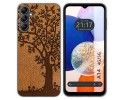 Funda Silicona para Samsung Galaxy A14 4G / 5G diseño Cuero 03 Dibujos