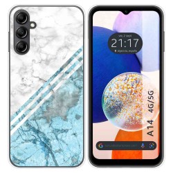 Funda Silicona para Samsung Galaxy A14 4G / 5G diseño Mármol 02 Dibujos
