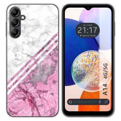 Funda Silicona para Samsung Galaxy A14 4G / 5G diseño Mármol 03 Dibujos