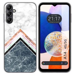 Funda Silicona para Samsung Galaxy A14 4G / 5G diseño Mármol 05 Dibujos