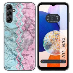 Funda Silicona para Samsung Galaxy A14 4G / 5G diseño Mármol 08 Dibujos