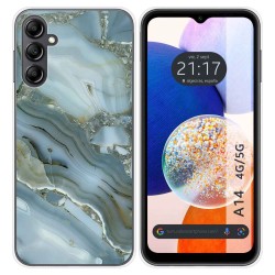 Funda Silicona para Samsung Galaxy A14 4G / 5G diseño Mármol 09 Dibujos