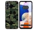 Funda Silicona para Samsung Galaxy A14 4G / 5G diseño Camuflaje Dibujos
