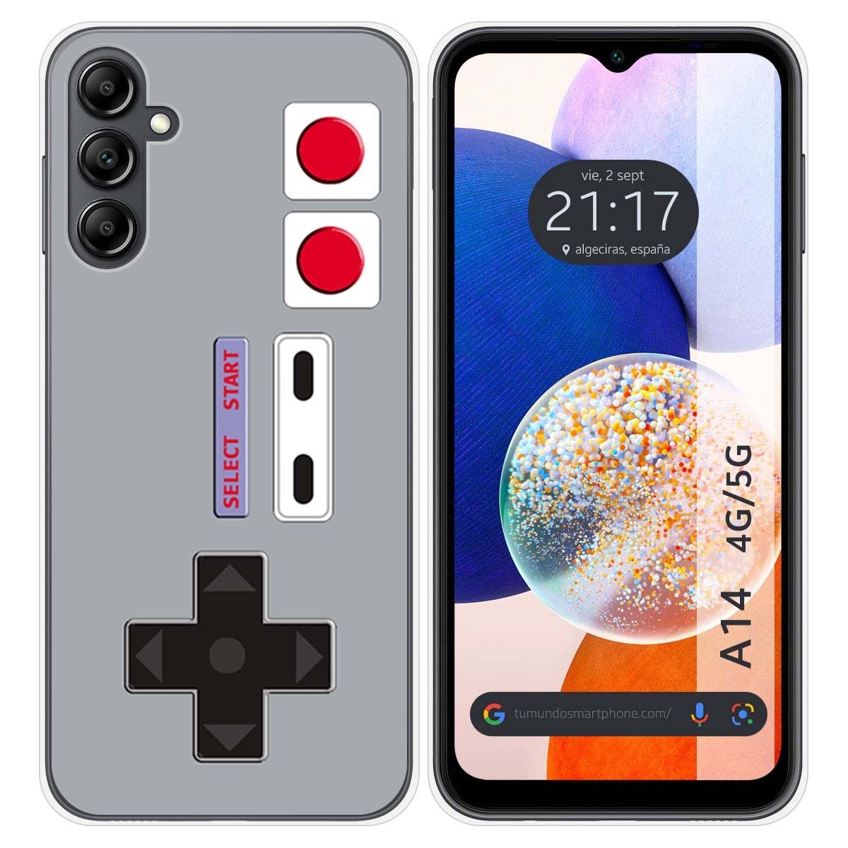 Funda Silicona para Samsung Galaxy A14 4G / 5G diseño Consola Dibujos