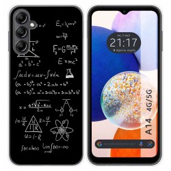 Funda Silicona para Samsung Galaxy A14 4G / 5G diseño Formulas Dibujos