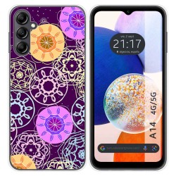 Funda Silicona para Samsung Galaxy A14 4G / 5G diseño Radial Dibujos
