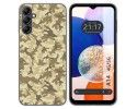 Funda Silicona para Samsung Galaxy A14 4G / 5G diseño Sand Camuflaje Dibujos