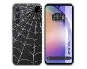 Funda Silicona Transparente para Samsung Galaxy A54 5G diseño Araña Dibujos