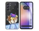 Funda Silicona Transparente para Samsung Galaxy A54 5G diseño Cabra Dibujos