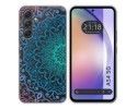 Funda Silicona Transparente para Samsung Galaxy A54 5G diseño Mandala Dibujos