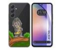 Funda Silicona Transparente para Samsung Galaxy A54 5G diseño Mono Dibujos