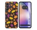 Funda Silicona Transparente para Samsung Galaxy A54 5G diseño Otoño Dibujos