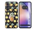 Funda Silicona Transparente para Samsung Galaxy A54 5G diseño Piña Dibujos
