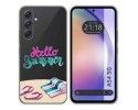 Funda Silicona Transparente para Samsung Galaxy A54 5G diseño Summer Dibujos