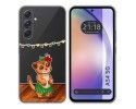 Funda Silicona Transparente para Samsung Galaxy A54 5G diseño Suricata Dibujos