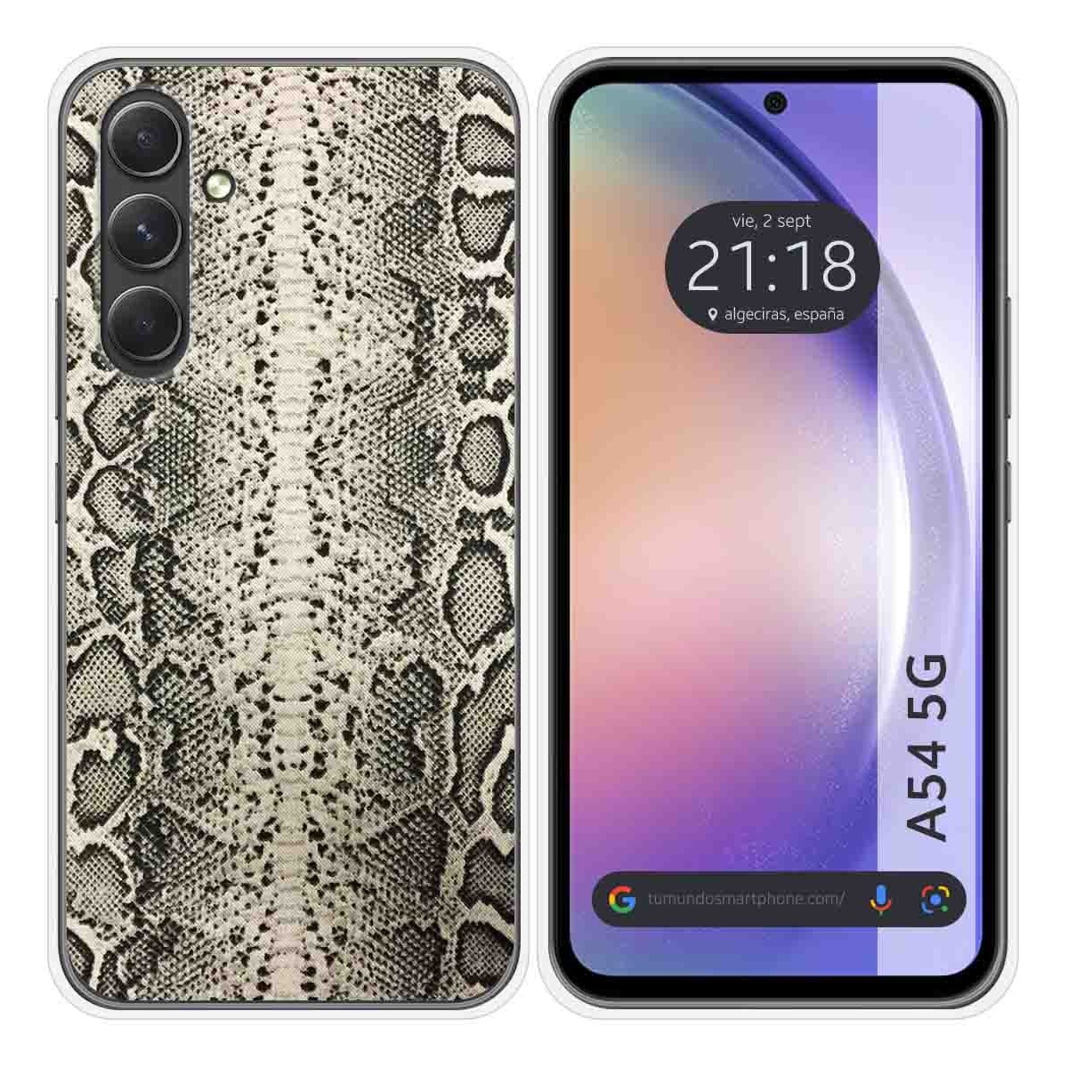 Funda Silicona para Samsung Galaxy A54 5G diseño Animal 01 Dibujos