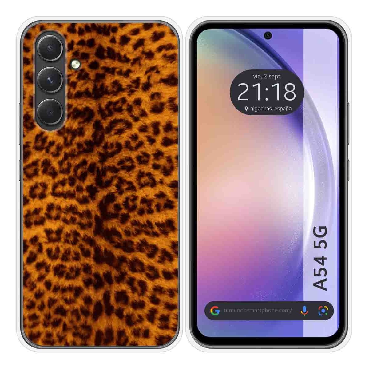 Funda Silicona para Samsung Galaxy A54 5G diseño Animal 03 Dibujos