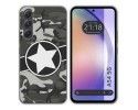 Funda Silicona para Samsung Galaxy A54 5G diseño Camuflaje 02 Dibujos