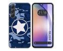 Funda Silicona para Samsung Galaxy A54 5G diseño Camuflaje 03 Dibujos