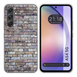 Funda Silicona para Samsung Galaxy A54 5G diseño Ladrillo 02 Dibujos