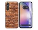 Funda Silicona para Samsung Galaxy A54 5G diseño Ladrillo 04 Dibujos