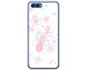 Funda Gel Tpu para Huawei Honor View 10 Diseño Flores Minimal Dibujos