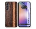 Funda Silicona para Samsung Galaxy A54 5G diseño Madera 05 Dibujos