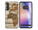 Funda Silicona para Samsung Galaxy A54 5G diseño Madera 07 Dibujos