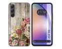 Funda Silicona para Samsung Galaxy A54 5G diseño Madera 08 Dibujos