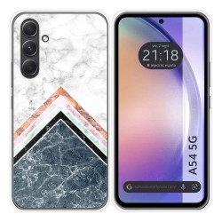 Funda Silicona para Samsung Galaxy A54 5G diseño Mármol 05 Dibujos