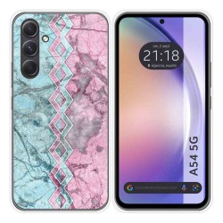 Funda Silicona para Samsung Galaxy A54 5G diseño Mármol 08 Dibujos