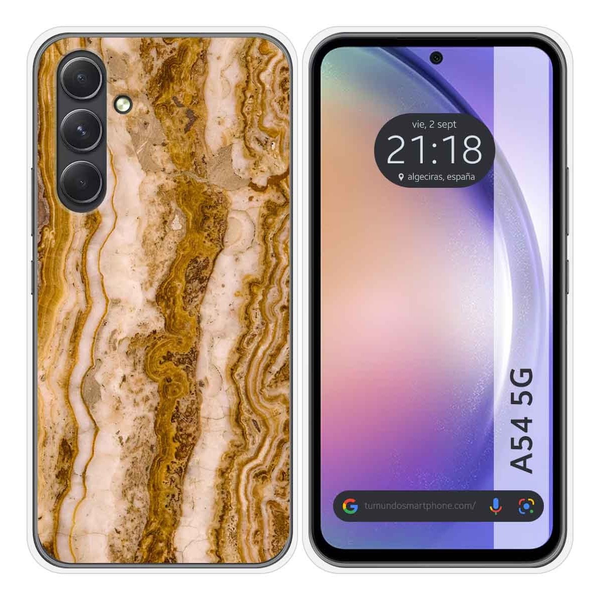 Funda Silicona para Samsung Galaxy A54 5G diseño Mármol 10 Dibujos