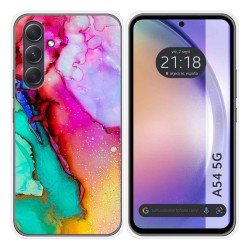 Funda Silicona para Samsung Galaxy A54 5G diseño Mármol 15 Dibujos