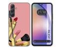 Funda Silicona para Samsung Galaxy A54 5G diseño Brochas Dibujos