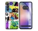 Funda Silicona para Samsung Galaxy A54 5G diseño Comic Dibujos