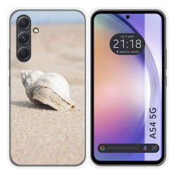 Funda Silicona para Samsung Galaxy A54 5G diseño Concha Dibujos