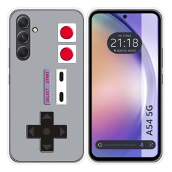 Funda Silicona para Samsung Galaxy A54 5G diseño Consola Dibujos