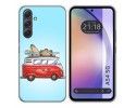 Funda Silicona para Samsung Galaxy A54 5G diseño Furgoneta Dibujos