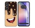 Funda Silicona para Samsung Galaxy A54 5G diseño Helado Chocolate Dibujos